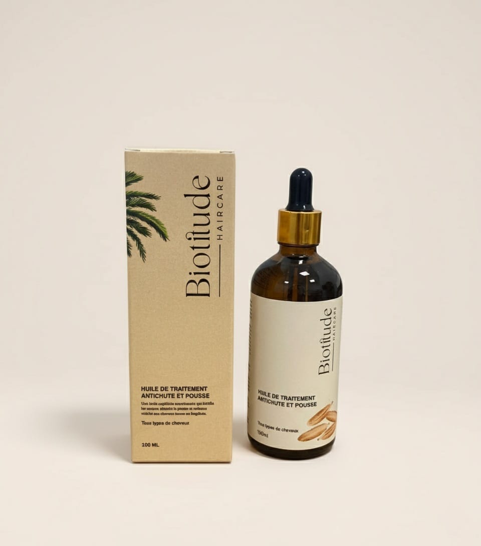 Huile de Traitement Anti-Chute et Pousse